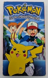 Pokemon - Je te choisis! Pikachu! VHS (1997) - NTSC - French - VG (Tested) - Picture 1 of 8