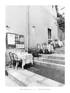 Tische auf den Stufen, Taormina Monte Nagler Kunstdruck Poster 23,5x31,5 - Bild 1 von 1