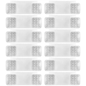 12 pack LED Emergency Lights , Exit Sign Light Adjustable Dual Head Battery Back - Picture 1 of 7