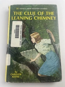 NANCY DREW #26 - The Clue Of The Leaning Chimney by Carolyn Keene - Vintage 1967 - Picture 1 of 10