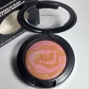 BNIB MAC *SOLAR RAY* Mineralize Blush ~HEAVENLY CREATURES~ Peach & Gold Melange - Picture 1 of 14