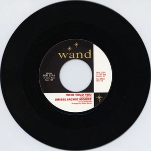 Jackie Moore - Who Told You / The Same Change (Vinyl 7" - 2019 - UK - Original) - Bild 1 von 2