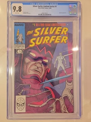 Silver Surfer Serie Limitada 1 CGC 9.8 Marvel Comics 1988 Moebius Foto 1 de 3