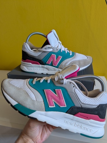 Sneakers New Balance 997HZH "South Beach" blu acqua rosa grigio uomo taglia 7