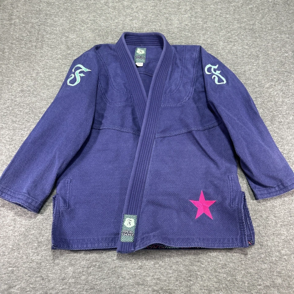Top para mujer Fenom Kimonos Gi bambú algodón tejido shashiko jujitsu talla A2C Foto 1 de 4