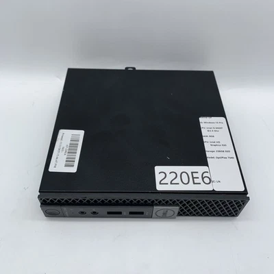 Dell OptiPlex 7040 Intel i5-6500T 2.5GHz 8GB Ram 256GB SSD Win10P - Image 1 of 4