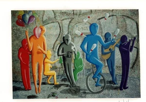 Willem Janse Signed Artist Print Art Original Surreal Surrealist Abstract Lot - Picture 1 of 10