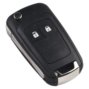 Key Shell 2-button 1PC ABS Black Key Shell For Opel Olding Key Housing - Picture 1 of 15