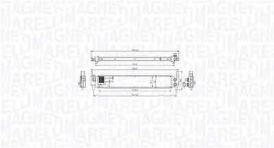Ladeluftkühler MAGNETI MARELLI 351319206060 für VW GOLF SPORTSVAN 7 AM1 AN1 TDI - Bild 1 von 4