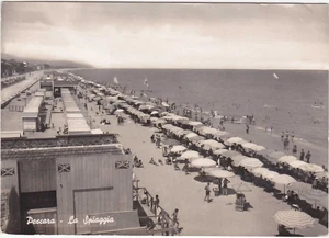PESCARA - LA SPIAGGIA - VIAGG. 1954 -87728- - Picture 1 of 1