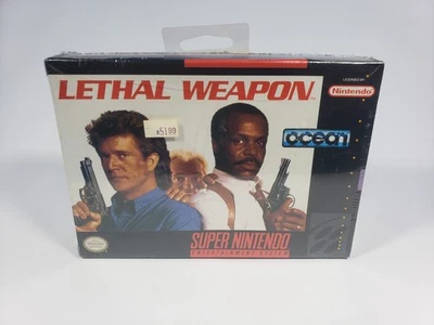 Lethal Weapon (Super Nintendo, 1992) Nuevo Sellado de Fábrica Foto 1 de 4