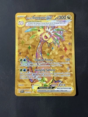 Alolan Exeggutor ex - 248/191 - SV08: Surging Sparks Hyper Rare NM - Image 1 of 2