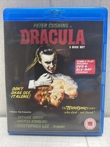 DRACULA (Horror Of Dracula) (1958) Hammer Films UK REGION B BLU RAY + DVD - Picture 1 of 5