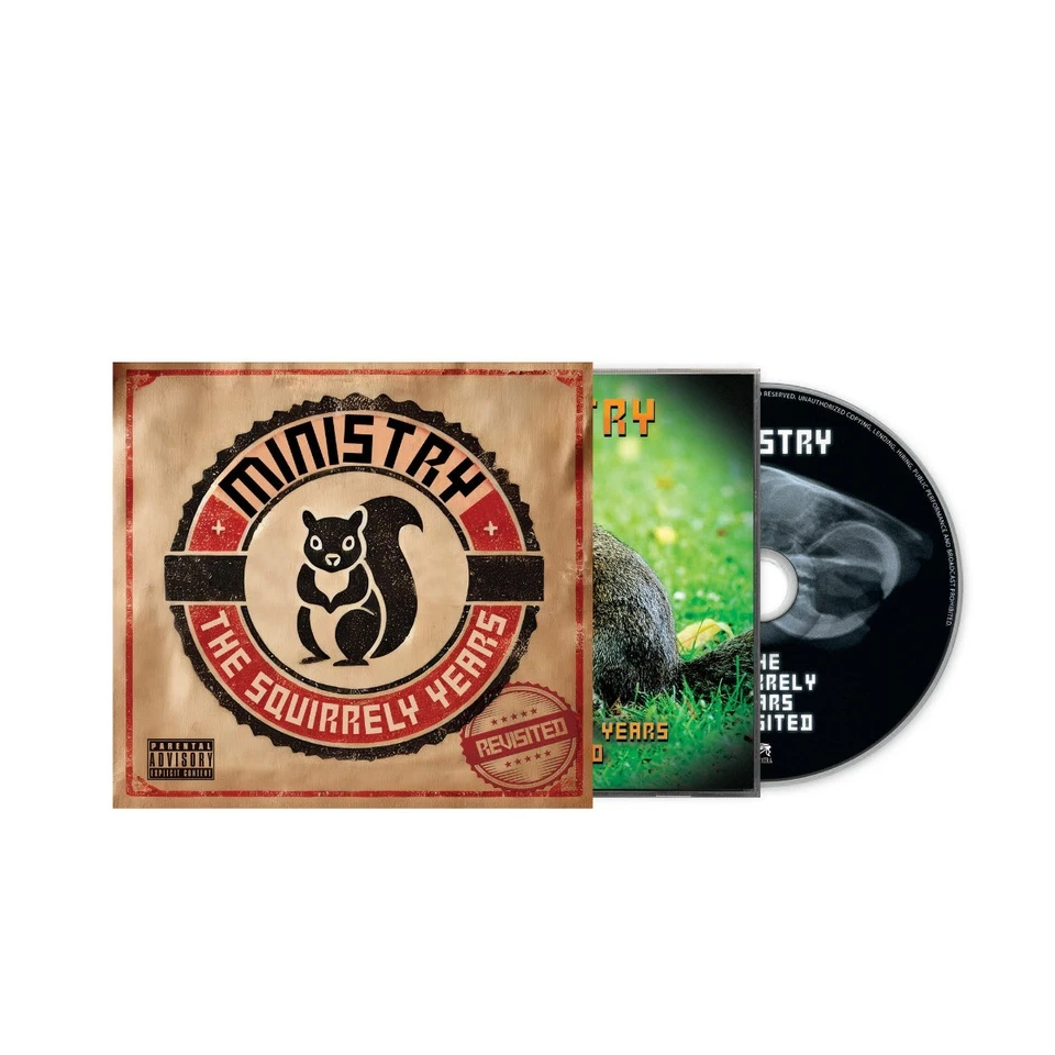 Ministry - The Squirrely Years Revisited (CD) - METAL *SEALED* - Image 1 of 1