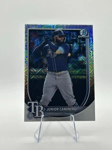 2025 Bowman - Junior Caminero #13 Chrome Mojo Refractor - Picture 1 of 2