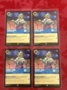 4x Lorcana Shimmering Skies - Prince John - Sobornador oportunista - 141/204 x4 - Imagen 1 de 7