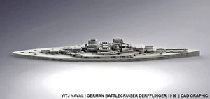 1:2400 SMS Derfflinger 1916 - Foto 1 di 1