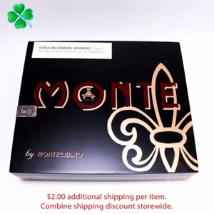 Montecristo Monte 60 x 6 leere Holz Zigarrenkiste 8,5" x 7,25" x 2,25 - Bild 1 von 10