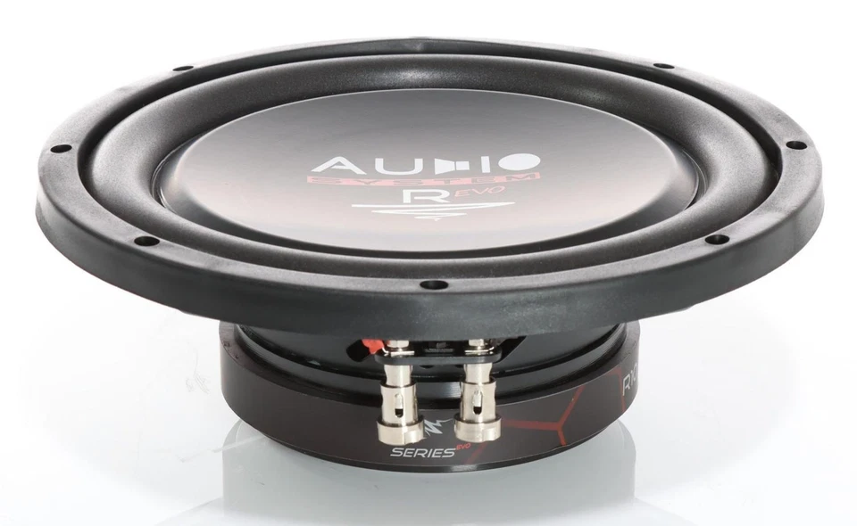 Audio System R 10 FLAT EVO 2 flacher Subwoofer 25cm (10") 4 Ohm, 400 Watt Woofer - Bild 1 von 4