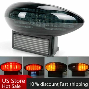LED Tail Light Integrated Turn Signal For SUZUKI GSX1300R HAYABUSA GSX 600F/750F - Picture 1 of 11