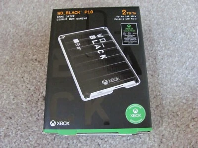 WD_BLACK P10 2TB Game Drive for Xbox Portable External Hard Drive WDBA6U0020BBK - Image 1 of 4