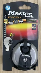 Master Lock Excell M40d Lucchetto Discus 4 Chiavi Livello di Sicurezza 8 - Foto 1 di 10