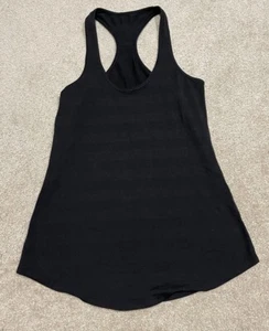 Lululemon Estimated Size 6 Black Racerback Tank Top - Picture 1 of 5