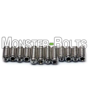 Tornillos de altura de sillín de acero inoxidable de 4-40 x 1/4" y 5/16" para Fender Stratocaster - Imagen 1 de 2