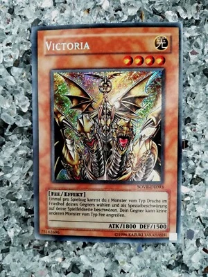 1x Yu-Gi-Oh VICTORIA SOVR-DE093 2.Auflage Secret Rare Boosterfrisch Near Mint - Bild 1 von 4