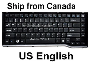 Keyboard for Fujitsu Lifebook LH522 - US English - Picture 1 of 2