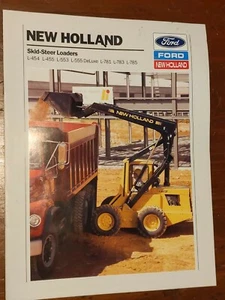 New Holland Kompaktlader L-454 L-455 L-553 L-555 L-781 L-783 L-785 Prospekt - Bild 1 von 1