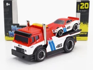 MODELLINO CAMION STATICO MAISTO TRUCK JDM CARRO ATTREZZI DATSUN 240Z 1/64 - Foto 1 di 9