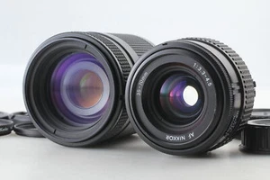 [Near MINT]Nikon AF Nikkor 70-210mm f/4-5.6 & 35-70mm f/3.3-4.5  From JAPAN - Picture 1 of 14