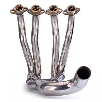 Tubo de enlace delantero del cabezal del sistema de escape de la motocicleta para BMW S1000RR 2010-2014 Foto 1 de 4