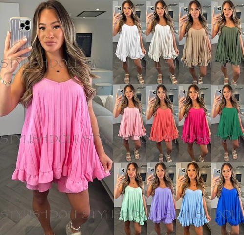 GUCCI Camicia top camicetta donna donna donna con fronzoli a pieghe camicetta pantaloncini due pezzi set coordinate