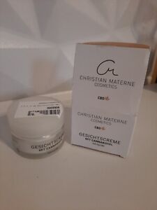 Christian Materne 1000mg  cosmetics  Gesichtscreme mit cannabidiol   neu
