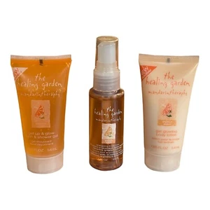 The Healing Garden Mandarin Ginseng Therapy Energize 3 Piece Travel Size Set New - Picture 1 of 3