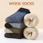 Men's Thick WoolSocks For Winter Warm Mid-Calf Color Sports Socks