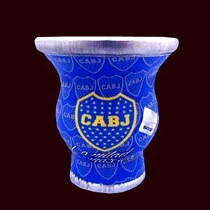 BOCA JUNIORS - MATE Vidrio Forrado - Licencia - Fútbol Argentina - Imagen 1 de 1
