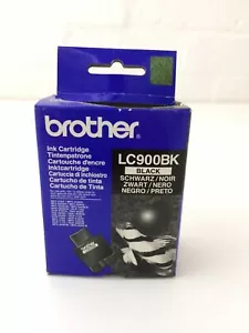BROTHER LC900BK Genuine Black Ink Cartridge SEALED - Picture 1 of 6