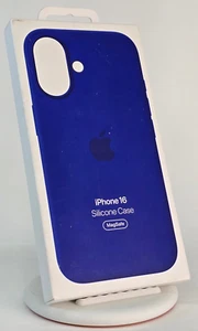 Apple Official Silicone Case for MagSafe for iPhone 16 - Ultramarine Blue Mag - Zdjęcie 1 z 1
