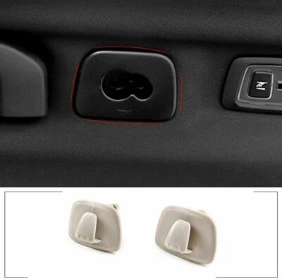 2Pcs ABS Car Roof Hooks Interior Trim Hanger For Volvo XC60 2018-2020 XC90 XC40 - Image 1 of 3