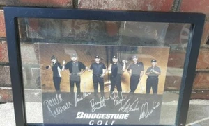 2013 Bridgestone Golf signiertes 11 x 8 Teamfoto Fred Paare Paula Milchkännchen, Matte Kuc - Bild 1 von 8
