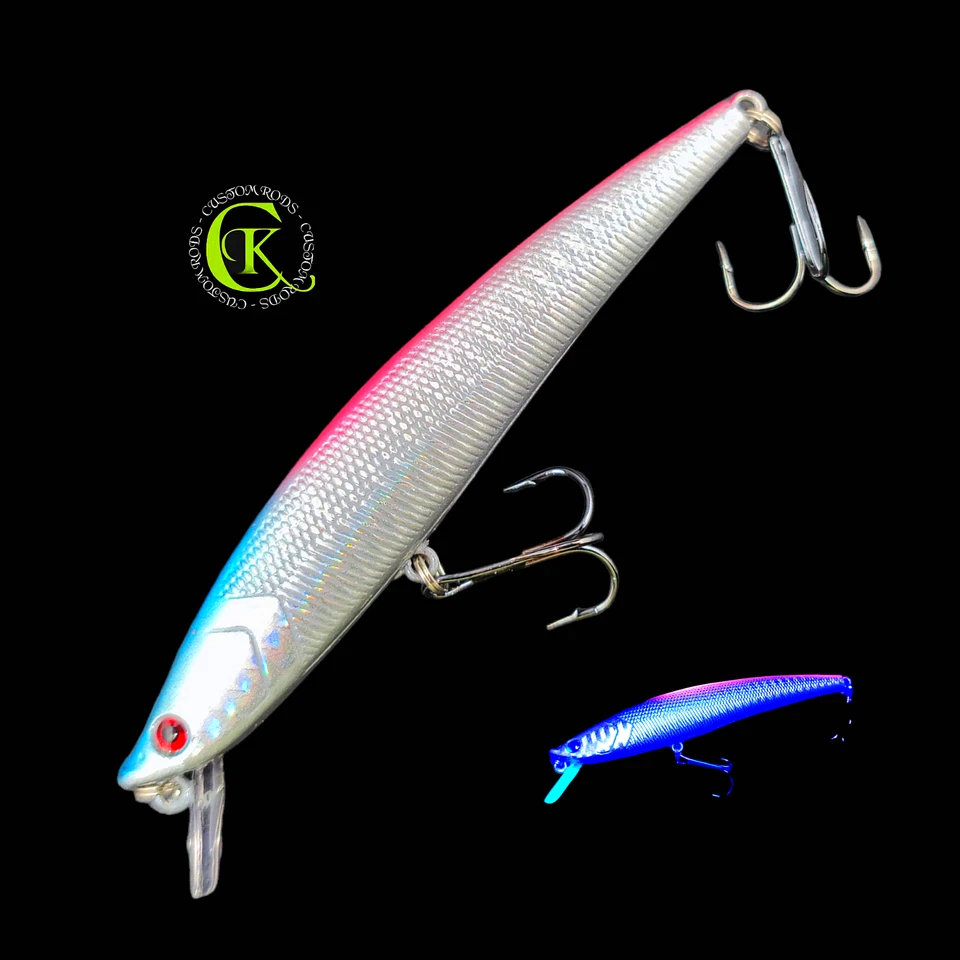 Twitchbait 11,5cm UV Hardbait Crankbait Wobbler Kunstköder Raubfisch Zander - Bild 1 von 1