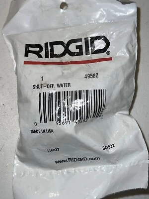 RIDGID #49582 Water Shut-off  - Image 1 of 3