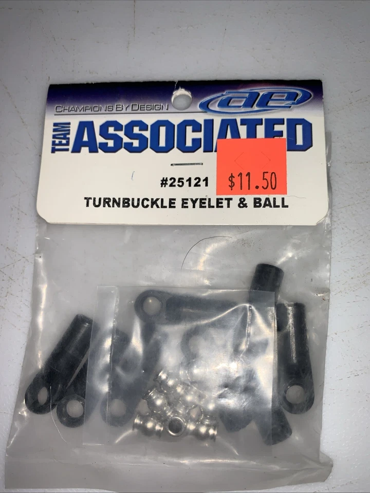 Team Associated 25121 Turnbuckle Eyelet and Ball Set (8) - Image 1 of 1
