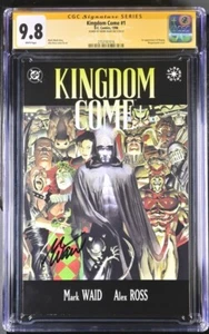 Kingdom Come #1 DC Comics CGC Signature Series 9,8 N/M Como Nuevo Firmado Mark Waid - Imagen 1 de 2