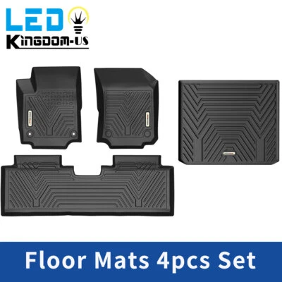 3D Car Floor Mats + Cargo Liner for 2018-2024 Chevrolet Equinox All Weather TPE - Image 1 of 4