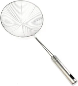 YSAMAX Stainless Steel Skimmer Strainer, Ladle Frying, Chips, Fries, Fish Frying - Picture 1 of 6