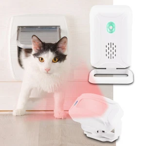 Wireless Indoor Motion Sensor Door Bell Visitor Alert Loud Burglar Alarm for Cat - Picture 1 of 12